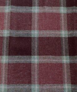 Anta Dunvegan red, pink and green chequered pattern