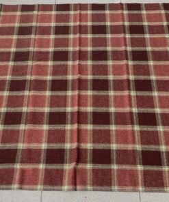 Anta Dunvegan red, pink and green chequered pattern