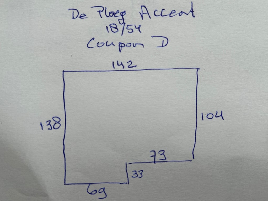 De Ploeg Accent 18.54 turquoise