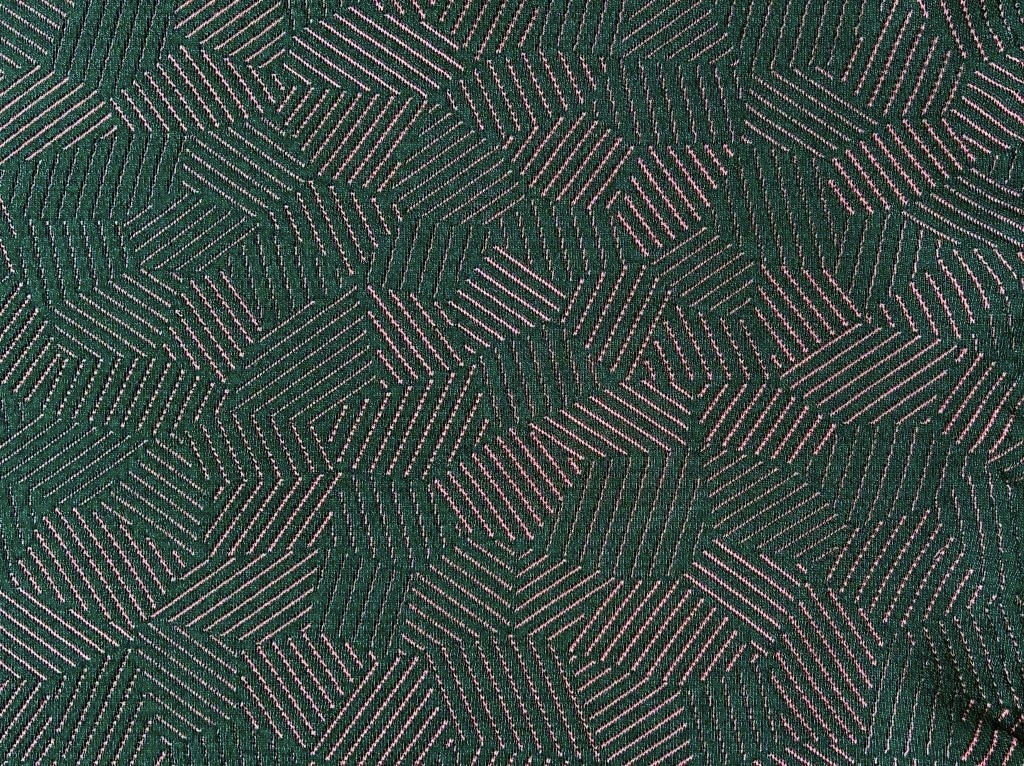 Kvadrat Febrik Razzle Dazzle 0966 green pink