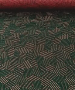 Kvadrat Febrik Razzle Dazzle 0966 green pink