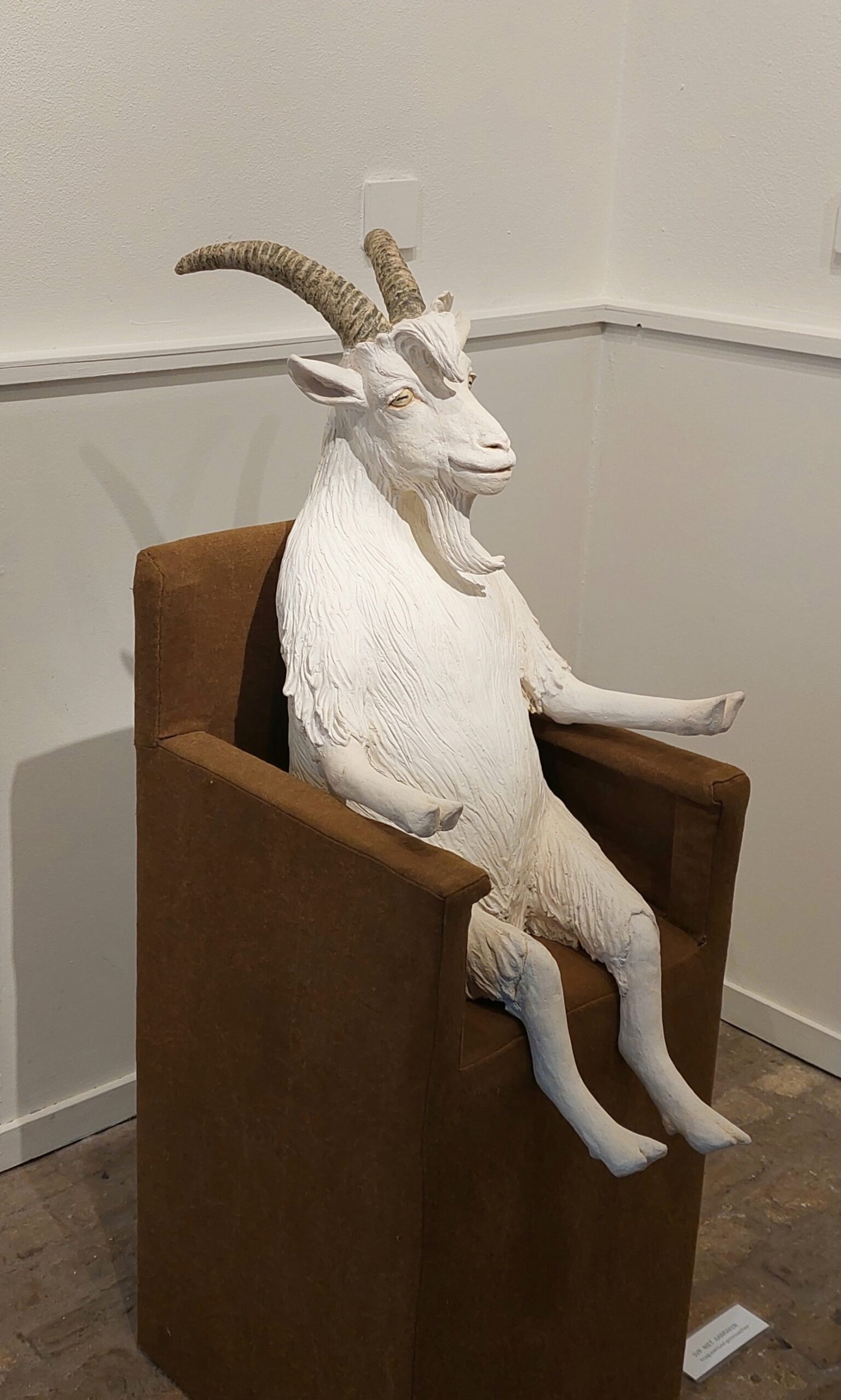 Goat Marsha upholstered