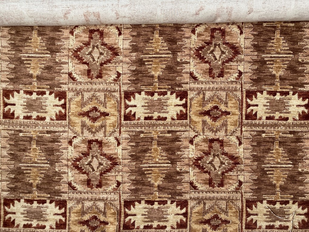 Monkwell Karima red beige brown