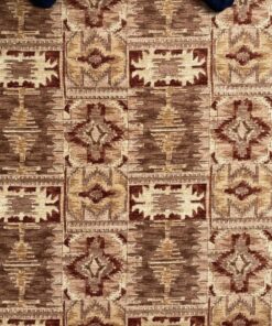 Monkwell Karima red beige brown