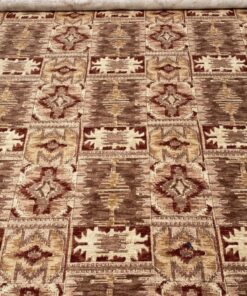 Monkwell Karima red beige brown