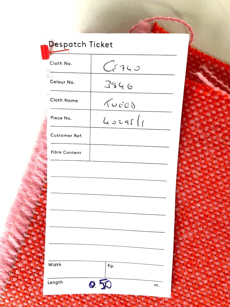 Bute Tweed 3946 orange-pink