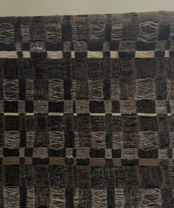 Dedar Milano Reversi Onyx black, brown and silver