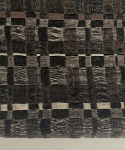 Dedar Milano Reversi Onyx black, brown and silver