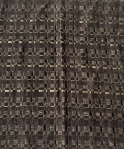 Dedar Milano Reversi Onyx black, brown and silver