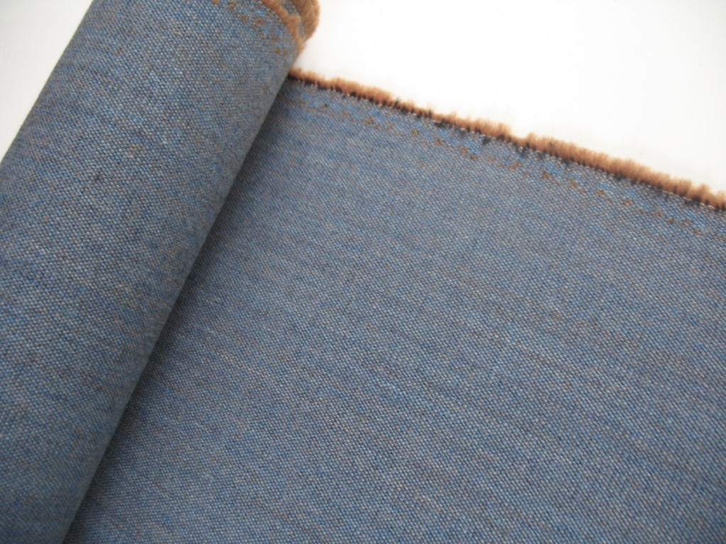 Kvadrat Canvas 2 734 - 168 x 143 cm - blauw+camel bruin gemêleerd - Image 2