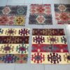 Bundle of 5 quilted upholstery fabrics