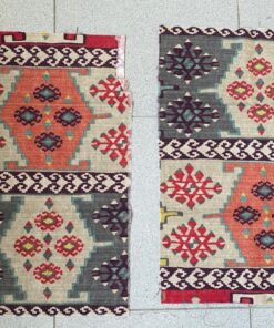 Bundle of 5 quilted upholstery fabrics