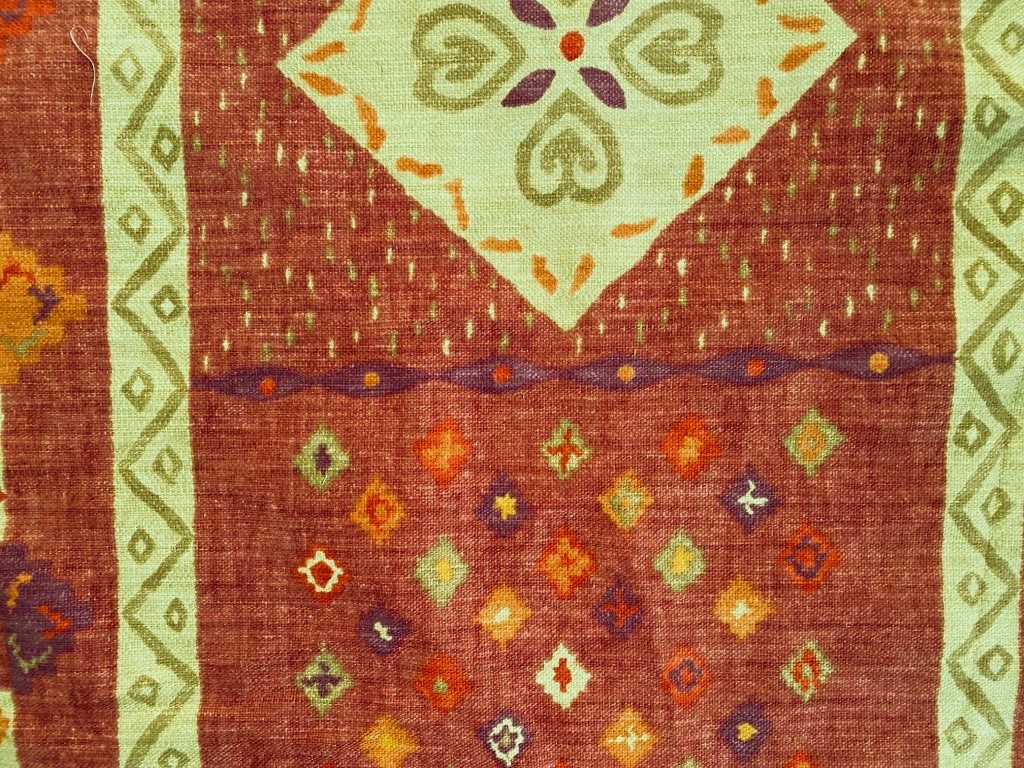 Monkwell Almilla reddish-brown pattern