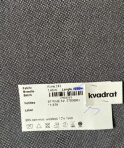 Kvadrat Rime 741 grey-blue