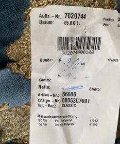 Saum & Viebahn Classic blue, gold, beige