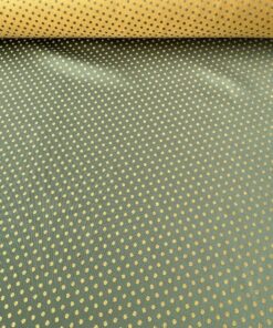 vintage upholstery fabric, green and yellow