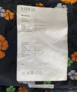 Kvadrat Sahco Monroe 170 floral pattern