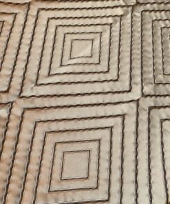 JAB Anstoetz Rombico 070 beige-brown pattern
