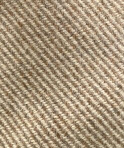 Upholstery fabric diagonal cream light brown