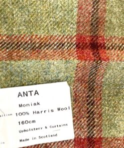 Anta Moniak green and pink diamond pattern