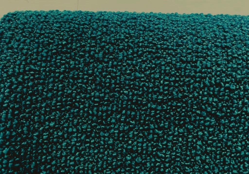 Plough Grosetto 04/58 petrol green blue bouclé