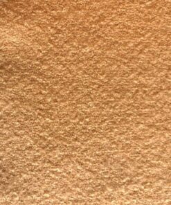 Bouclé soft orange upholstery fabric