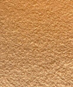 Bouclé soft orange upholstery fabric