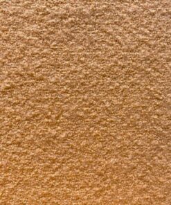 Bouclé soft orange upholstery fabric