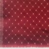 Maggiore dark red checked pattern