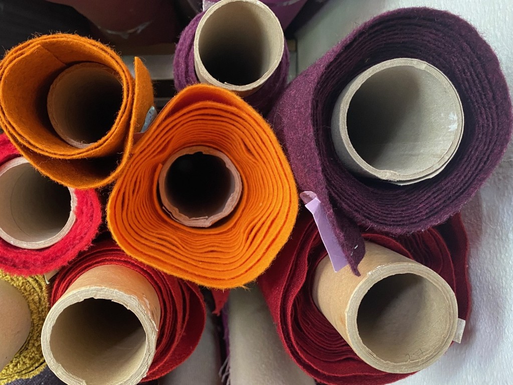 Upholstery fabric shop Delft