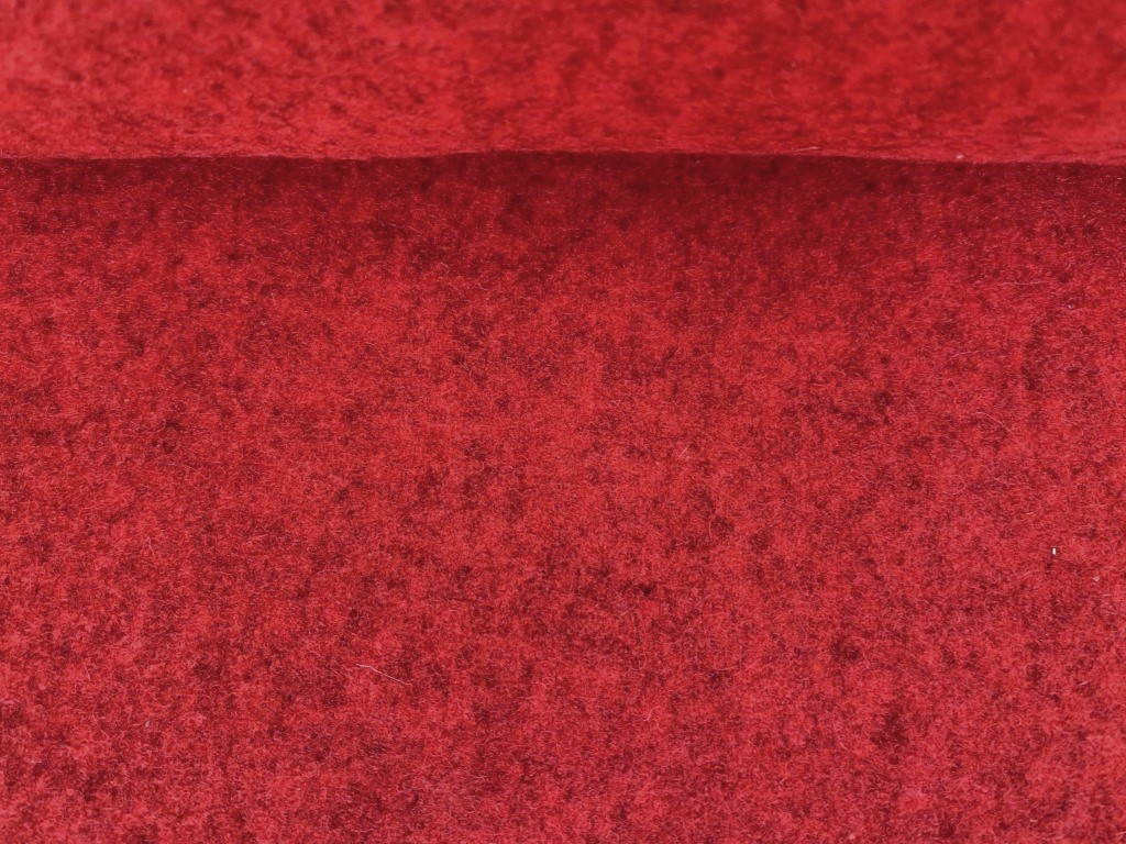 Kvadrat Divina Melange 2 531 wool felt, soft red-pink