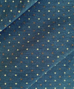 Saum & Viebahn blue with brown dots