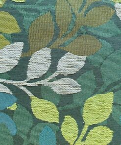 Saum & Viebahn Belvedere Classic Yellow 140 yellow and green leaf pattern