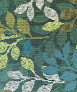 Saum & Viebahn Belvedere Classic Yellow 140 yellow and green leaf pattern