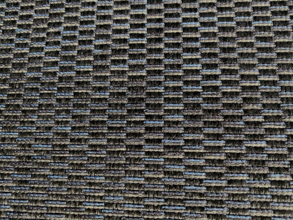 De Ploeg Cane blue, grey, black pattern