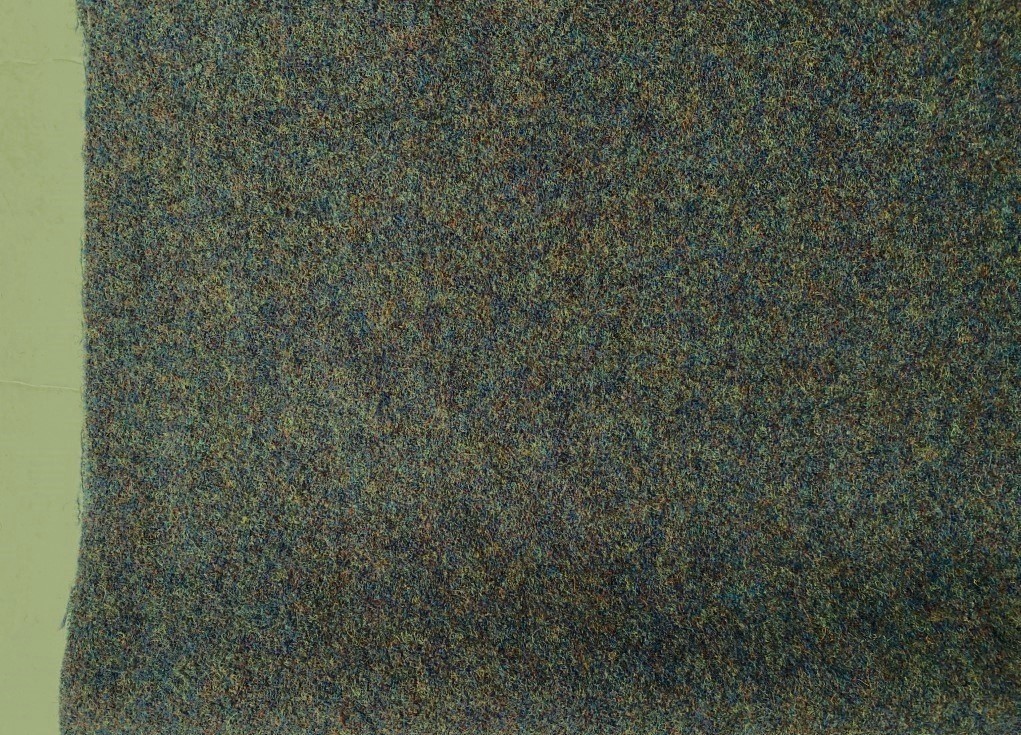 Kvadrat Flora 2 757 blue brown green