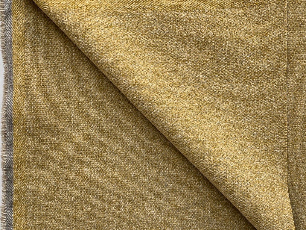 Textaafoam Orion Mustard 06 ochre-yellow grey