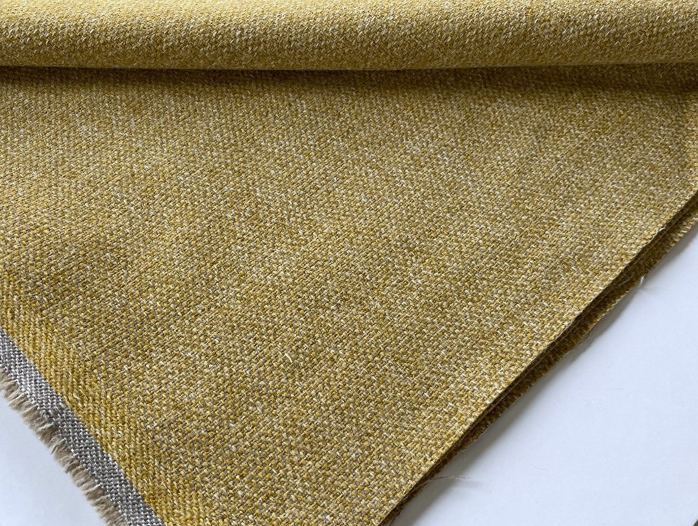 Textaafoam Orion Mustard 06 ochre-yellow grey