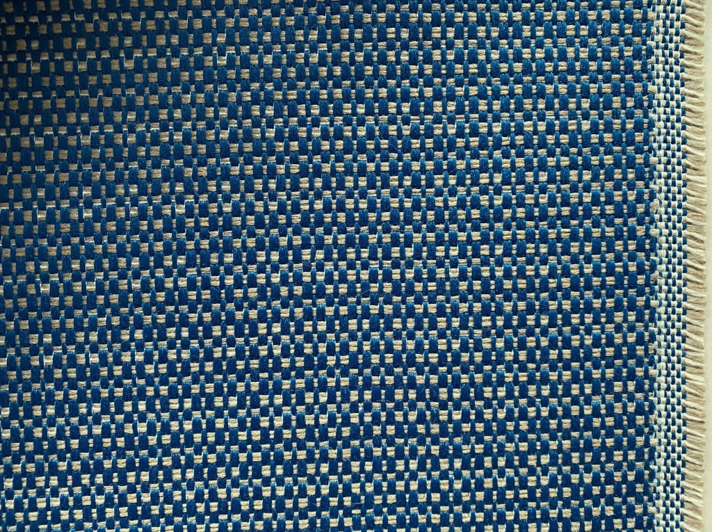 Trekatex Fontelina 122 blue beige white OUTDOOR
