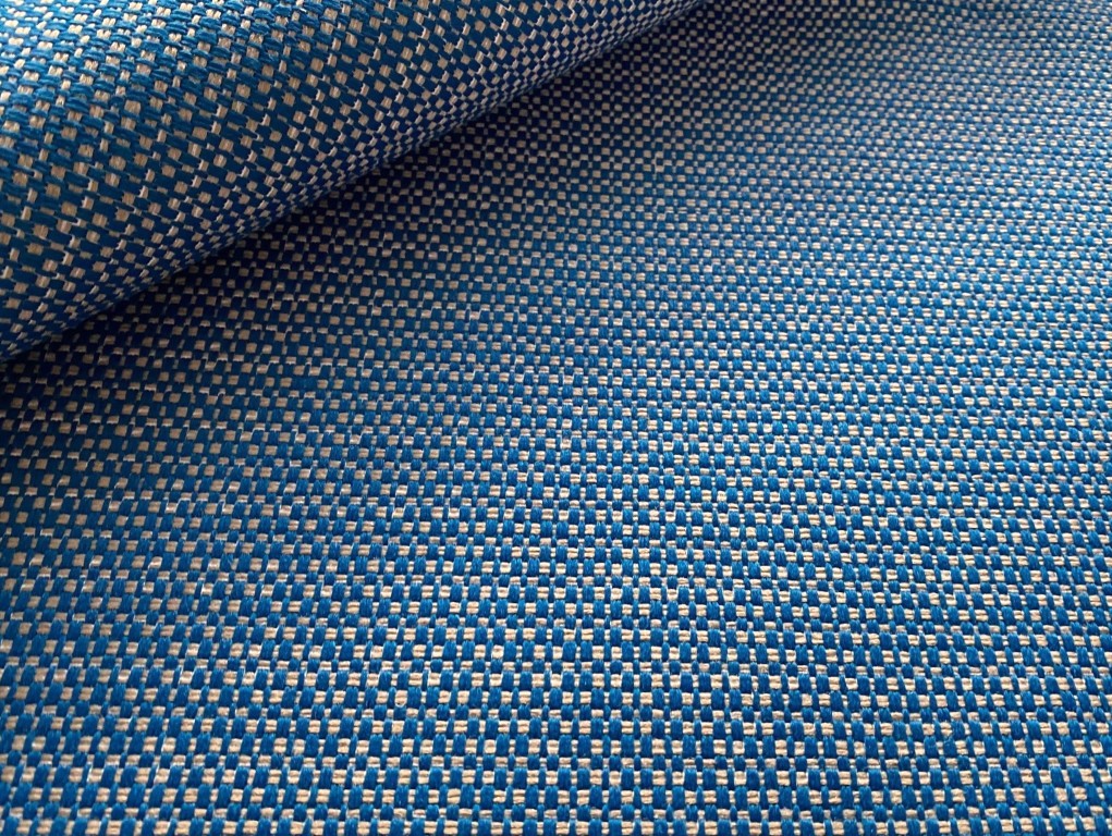 Trekatex Fontelina 122 blue beige white OUTDOOR