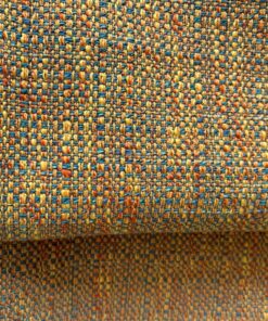 Keymer turquoise, yellow, orange