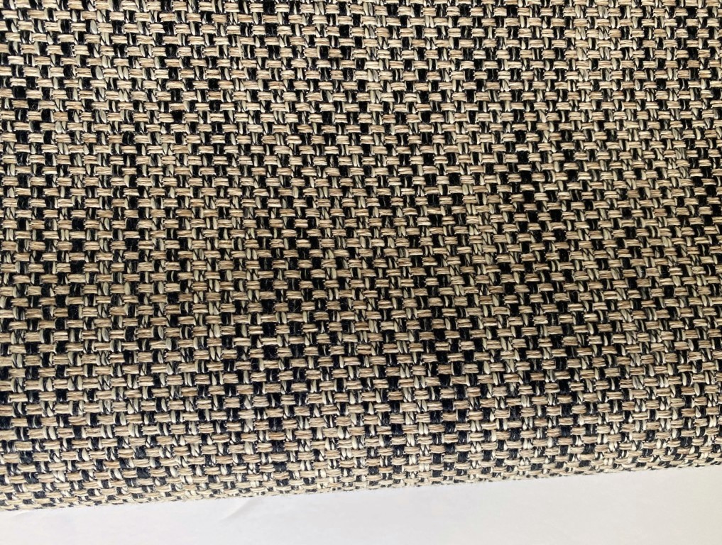 Furnishing fabric beige black coarsely woven