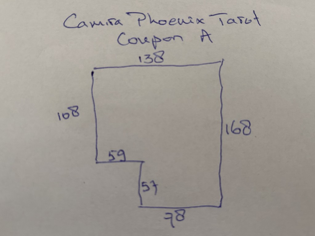 Camira Phoenix YP084 Tarot purple aubergine coupon A