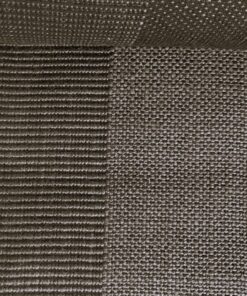 Upholstery fabric vertical stripes brown-grey black