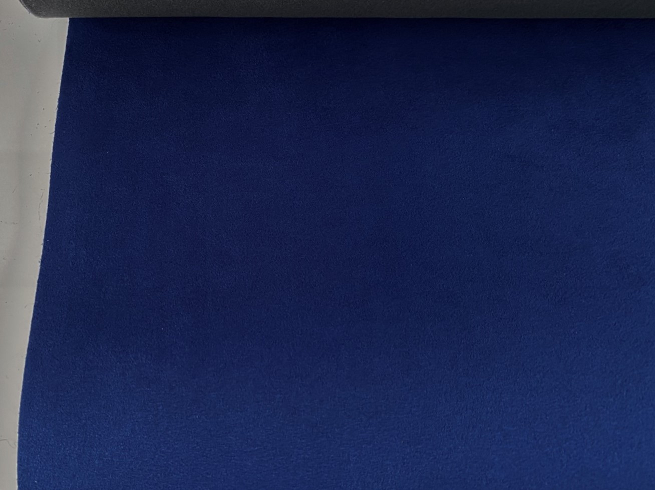 Cobalt blue suede