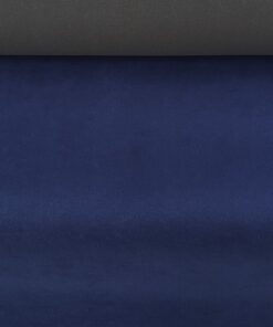 Cobalt blue suede
