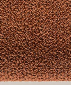 furniture fabric Jupiter burnt orange bouclé