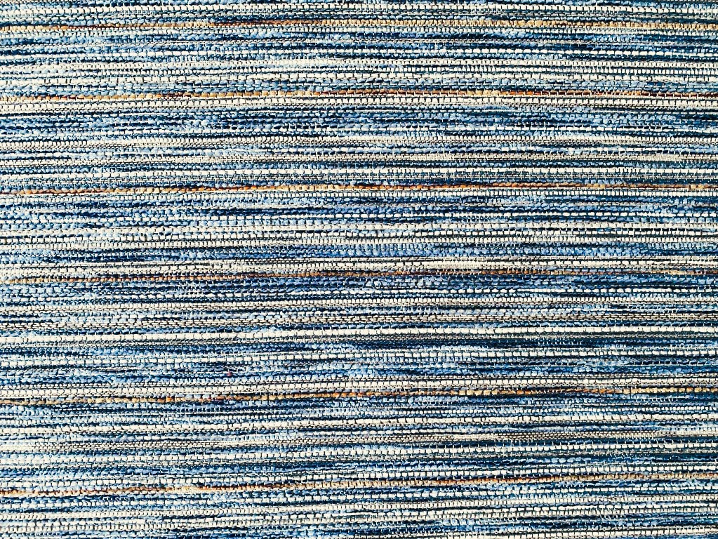 Robert Allen Sunset Blvd Batik Blue horizontal pattern